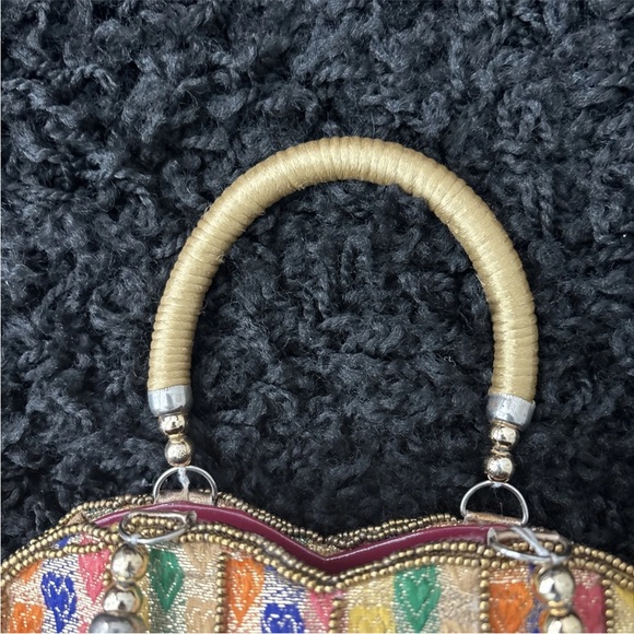Embellished Multicolor Handbag - Picture 6 of 10